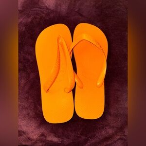 Havaianas Bright Orange Flip-Flops